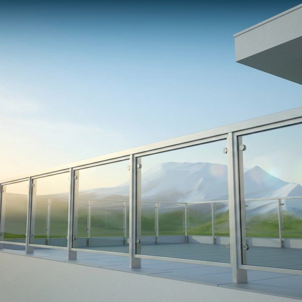 Glass Railings Aluminium-1